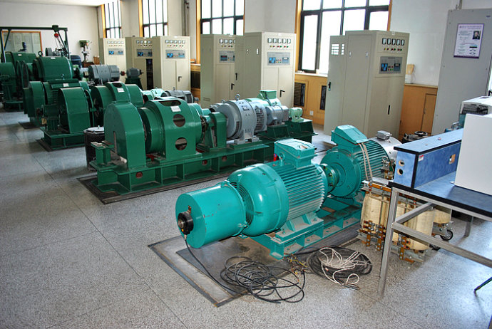 龙马潭某热电厂使用我厂的YKK高压电机提供动力安装尺寸